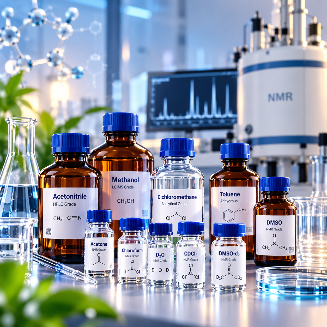 Labelled Solvents & NMR Solvents